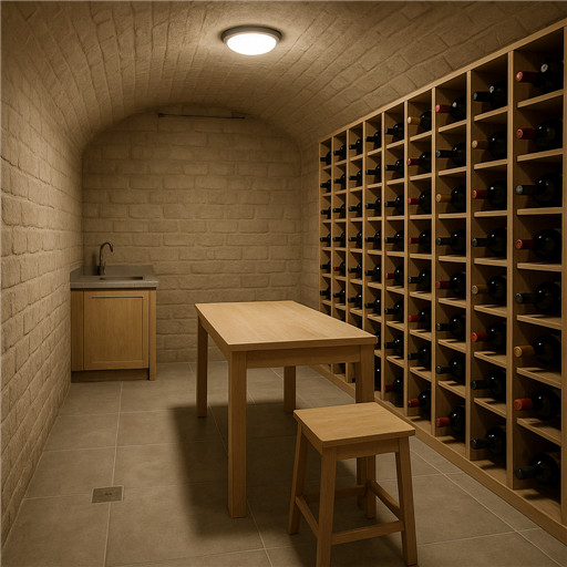 Aménager une cave dans une pièce sans aération naturelle