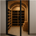 Installer une porte vitrée de cave sans risque pour le vin