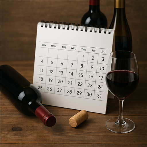 Planifier l’ouverture des vins selon les événements de l’année