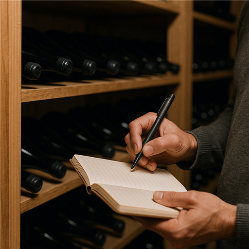 Suivre la rotation des bouteilles avec un simple carnet papier