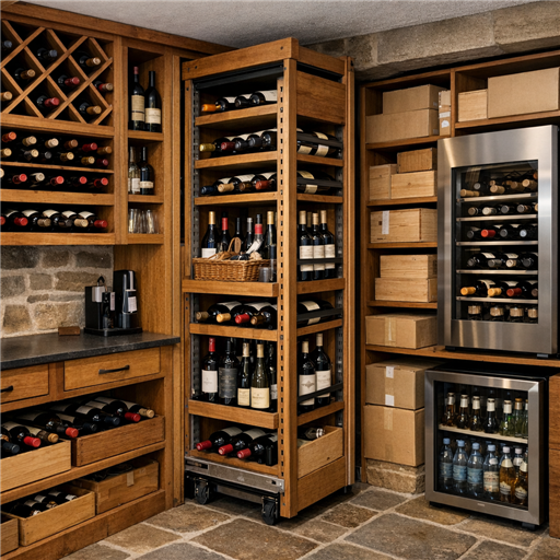 Optimiser l'espace de votre cave à vin