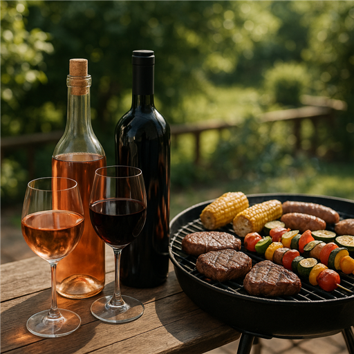 Sélectionner les vins parfaits pour accompagner vos grillades estivales à la maison