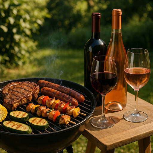 Accords Mets-Vins pour les Grillades : Comment Choisir les Vins Parfaits pour Votre Cave en été