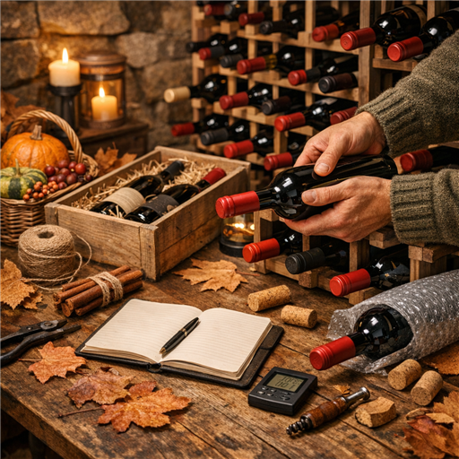 Préparer sa cave pour l'automne