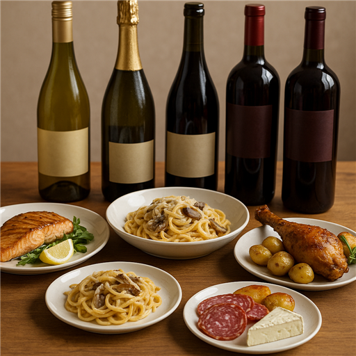 Sélectionner les vins par type de plat