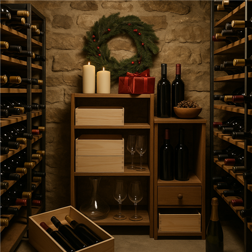 Astuces de rangement pour une cave festive