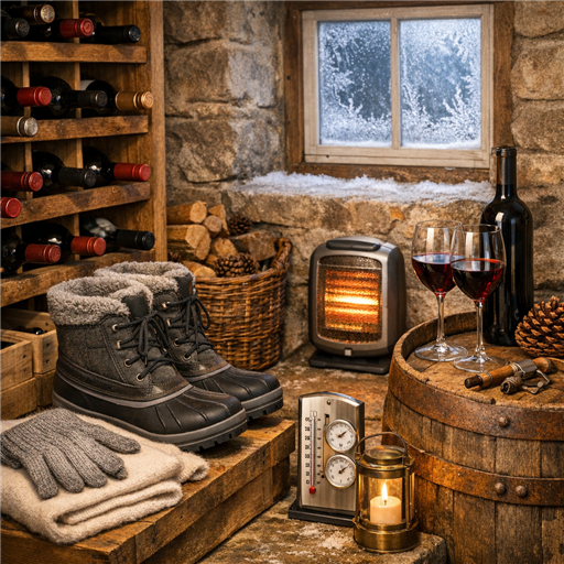Organiser sa Cave à Vin en Hiver : Préparer son Espace pour les Mois Froids