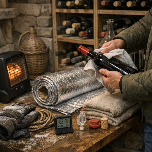 Préparer sa cave à vin pour l'hiver