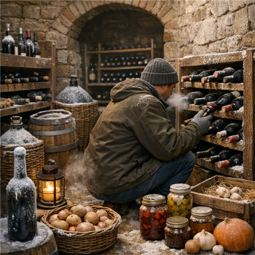 Préparez votre cave pour l'hiver : Comment utiliser efficacement les températures basses de fin janvier