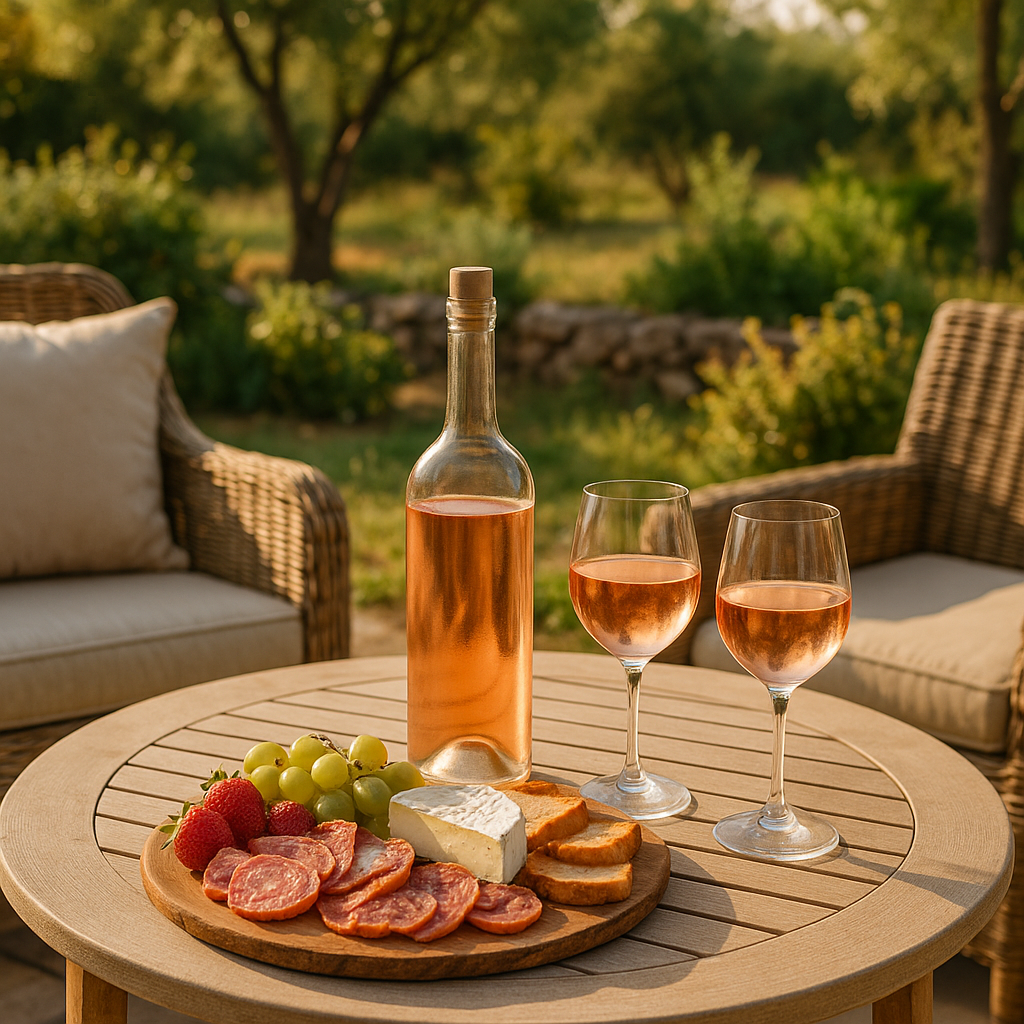 Create a Welcoming Outdoor Space for Enjoying Your Summer Wines - Image