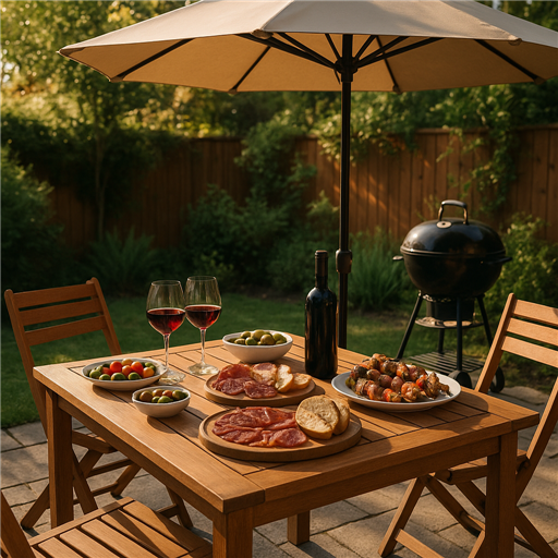 Creating a Summer Tasting Corner: Setting Up Your Space for Wine and BBQ Aperitif - Image