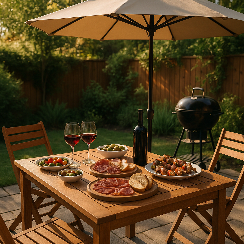 Creating a Summer Tasting Corner: Setting Up Your Space for Wine and BBQ Aperitif - Image