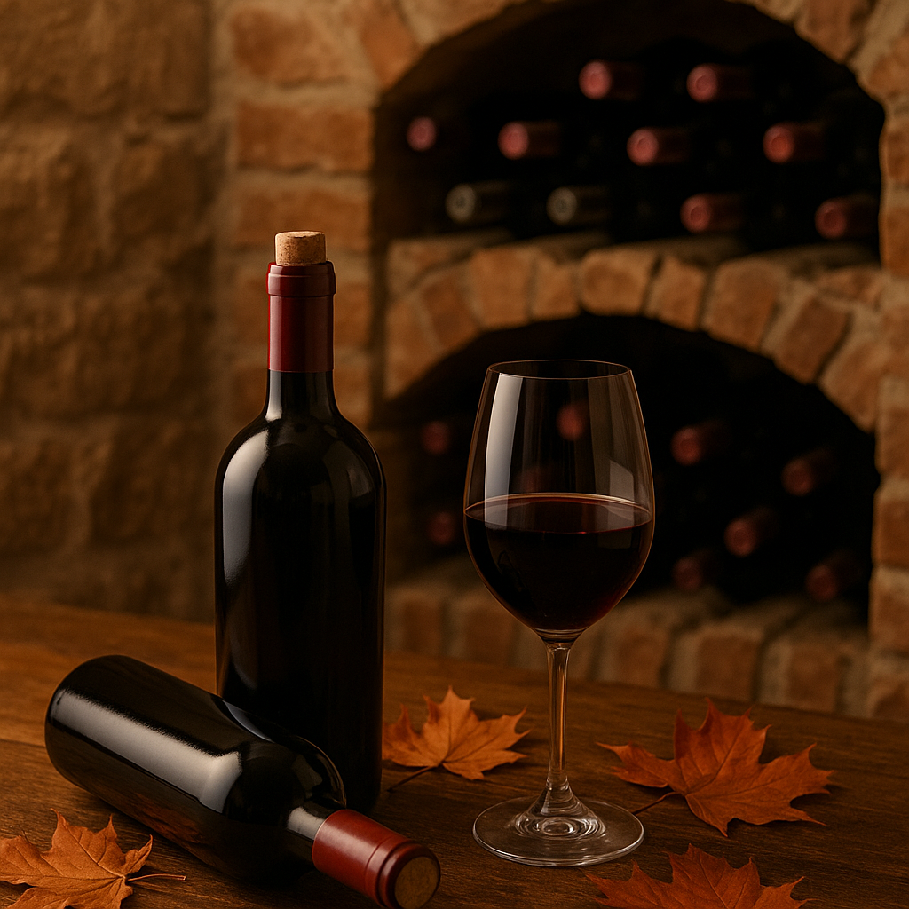 Optimalizace Vinného Sklepa na Podzim: Příprava na Návrat Velkých Červených Vín - Image