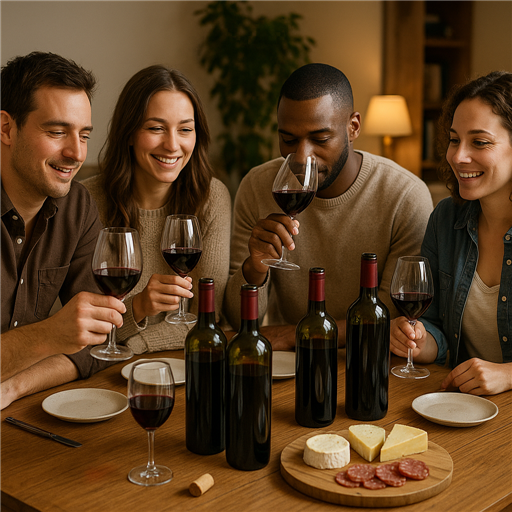 Master Your Wine Cellar Kickoff: Hosting a Red Wine Tasting Party with Friends - Image