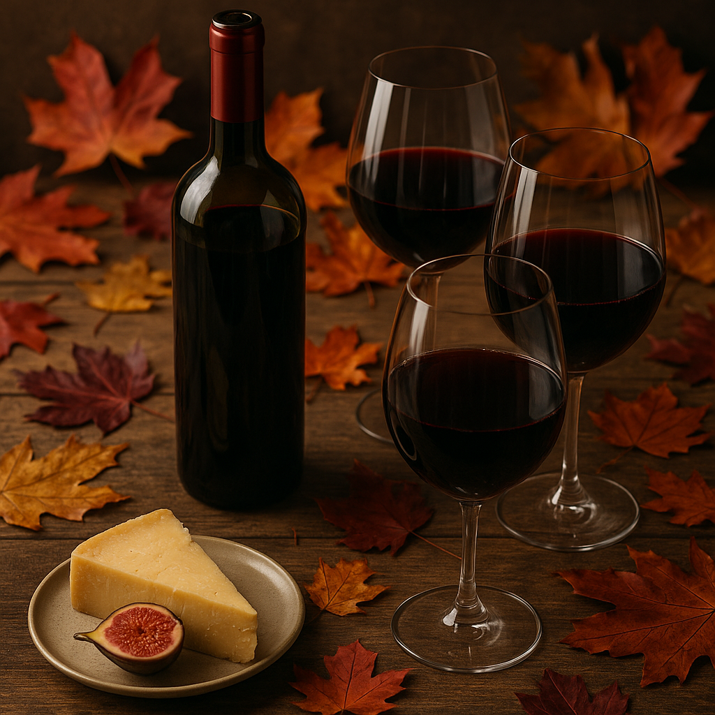 Image de l'article : Autumn Celebration: Organising a Robust Red Wine Tasting - Viniou