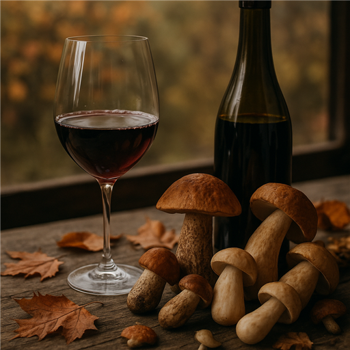 Découvrez l'Art du Vin et Champignons : Dégustations Automnales - Image