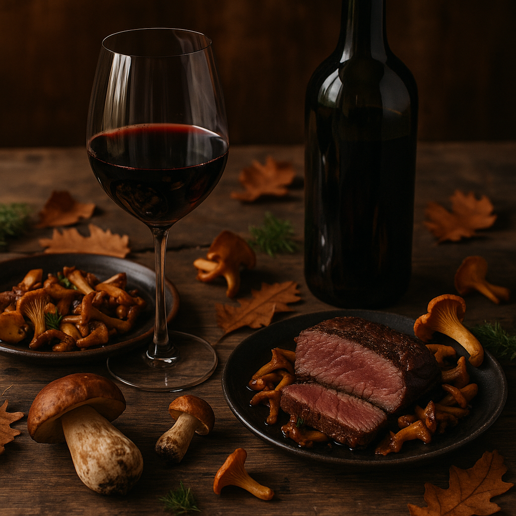 Die Kunst der Verkostung im Herbst: Kräftiger Rotwein und Waldaromen - Image