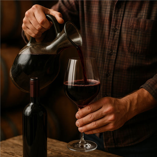Préparation de vos vins rouges charpentés