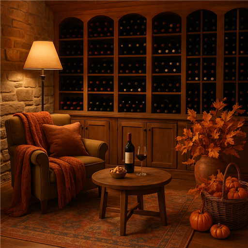 Proměňte svůj vinný sklep v podzimní útočiště: Inspirace a designové tipy - Image