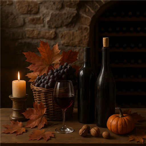 Inspirations pour une cave à vin automnale