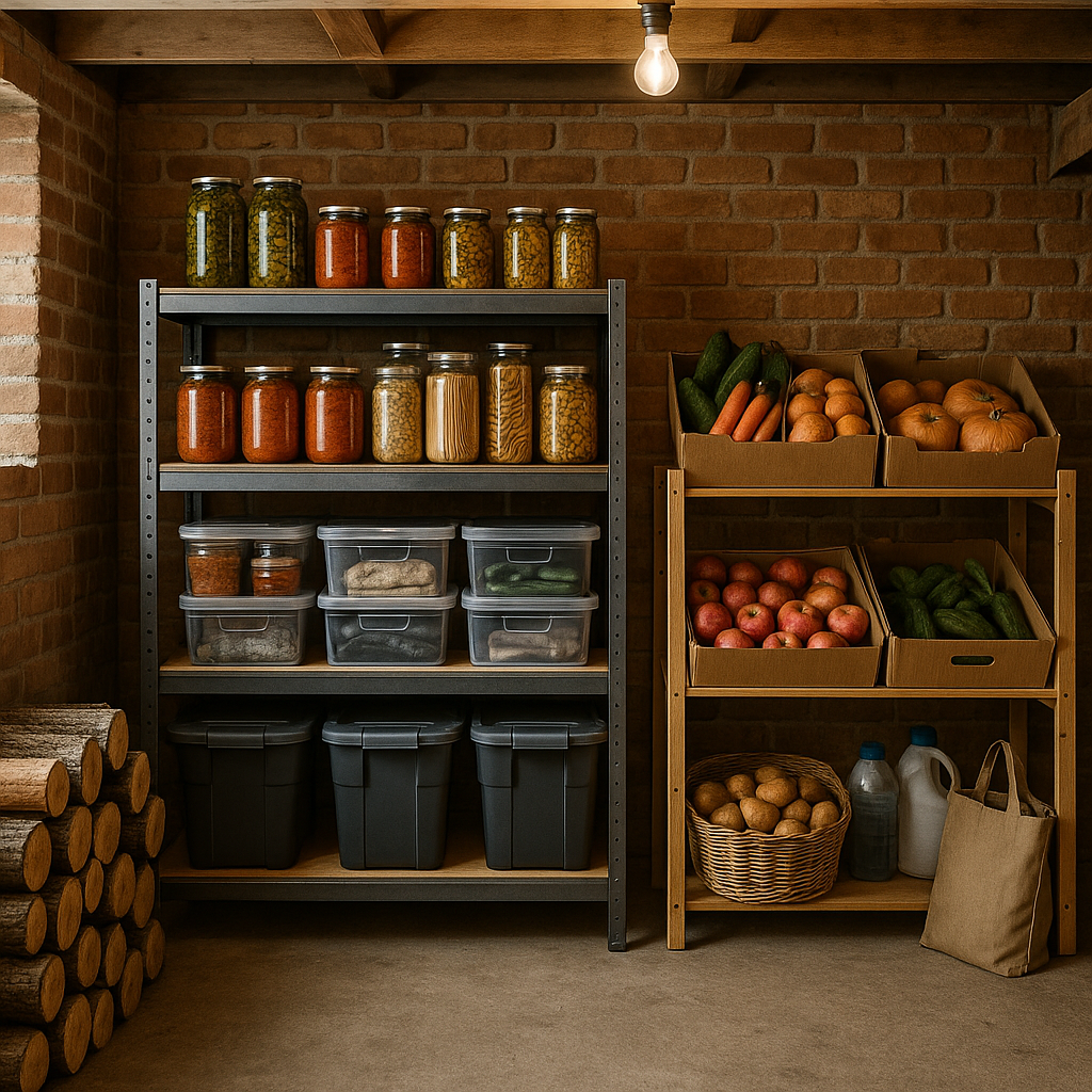 Préparez votre cave pour l'hiver : Astuces d'organisation pour un rangement optimal - Image