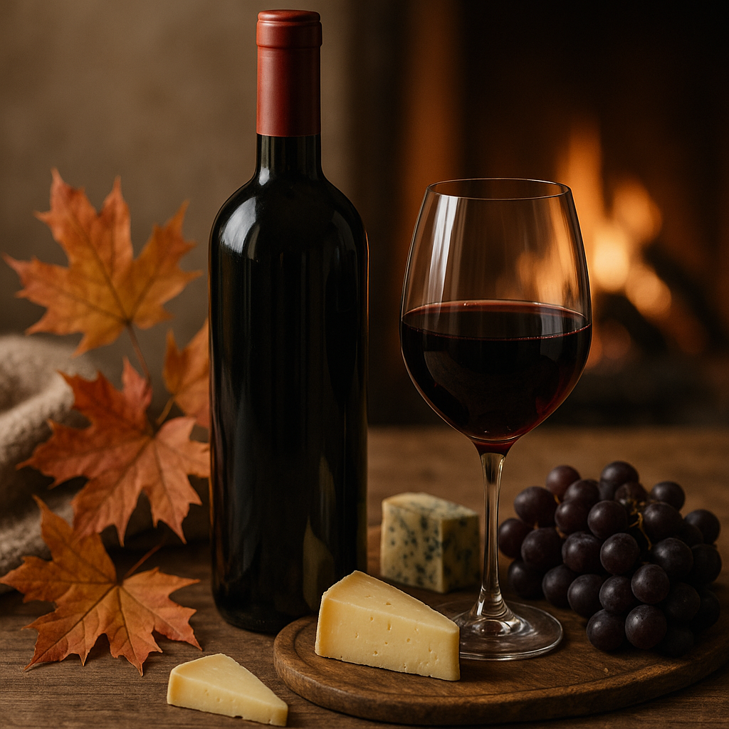 Les Vins d'Automne : Comment Sélectionner la Bouteille Idéale pour vos Soirées Cocooning - Image