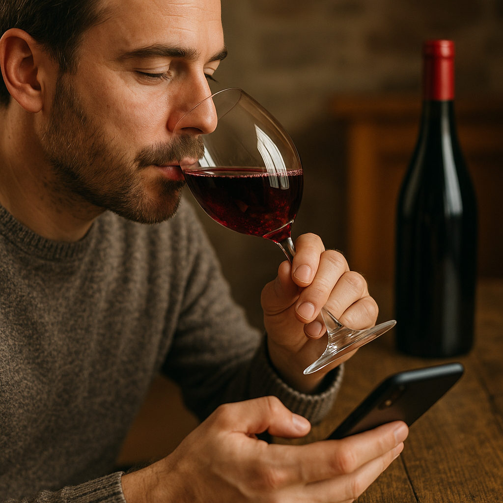 Comment la Technologie Révolutionne la Dégustation du Beaujolais Nouveau - Image