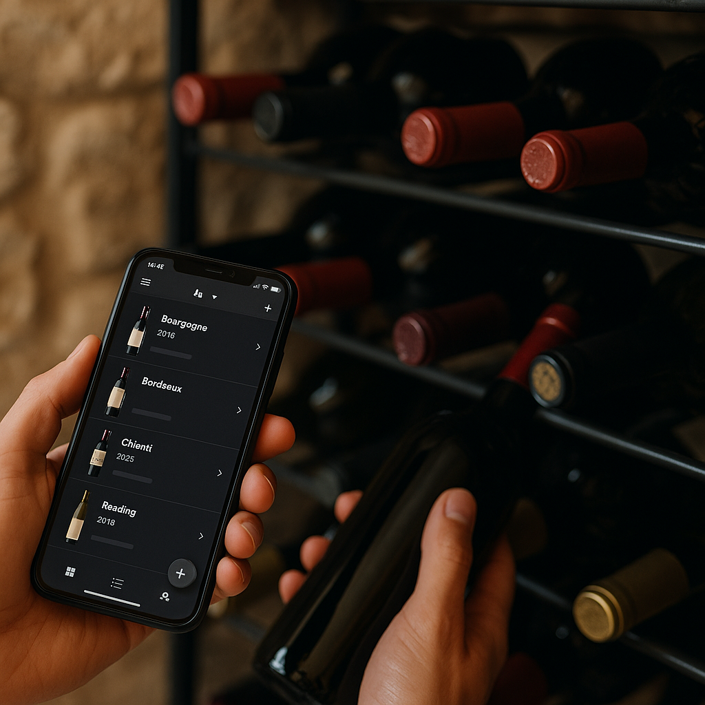 Les applications indispensables pour gérer sa cave à vin avant Noël - Image