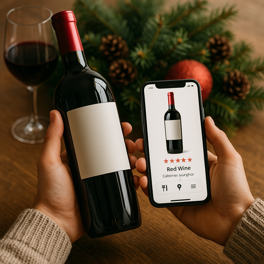 Image de l'article : Applications et outils numériques pour choisir vos vins de Noël en toute confiance - Viniou