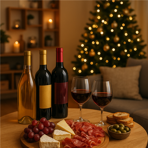 Skapa en välkomnande vinprovningsmiljö hemma för jul- och nyårsfirandet - Image