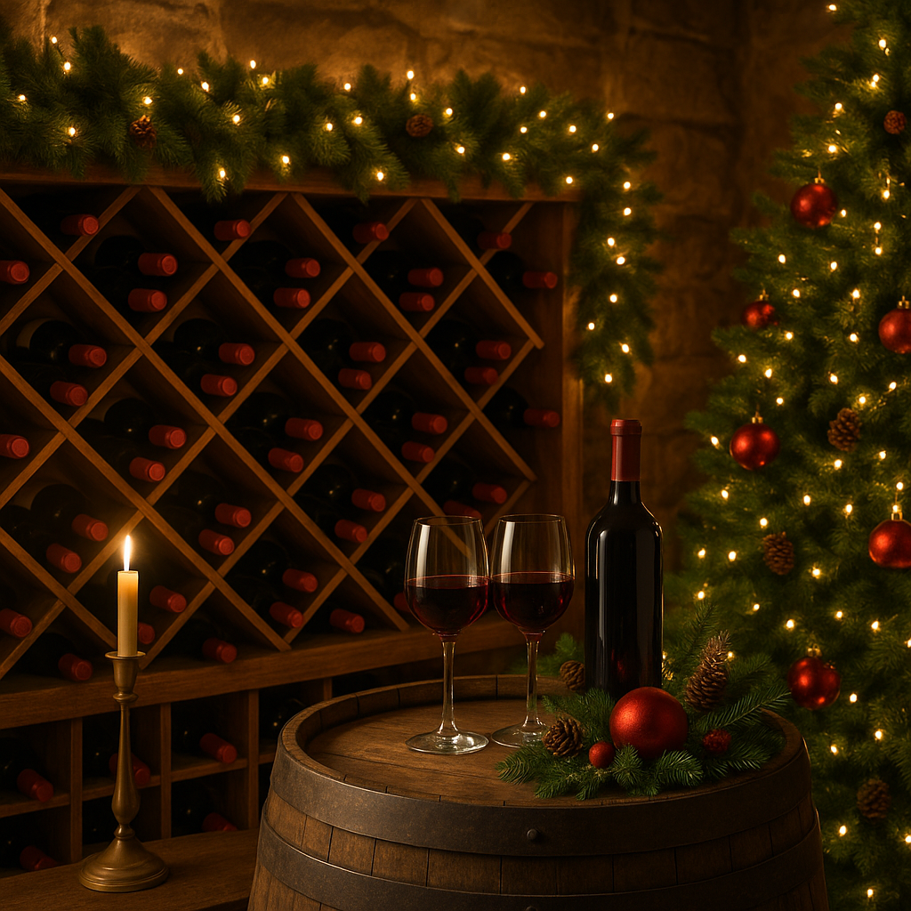 Skapa en magisk atmosfär: Inred din vinkällare för att välkomna årets slutfester - Image