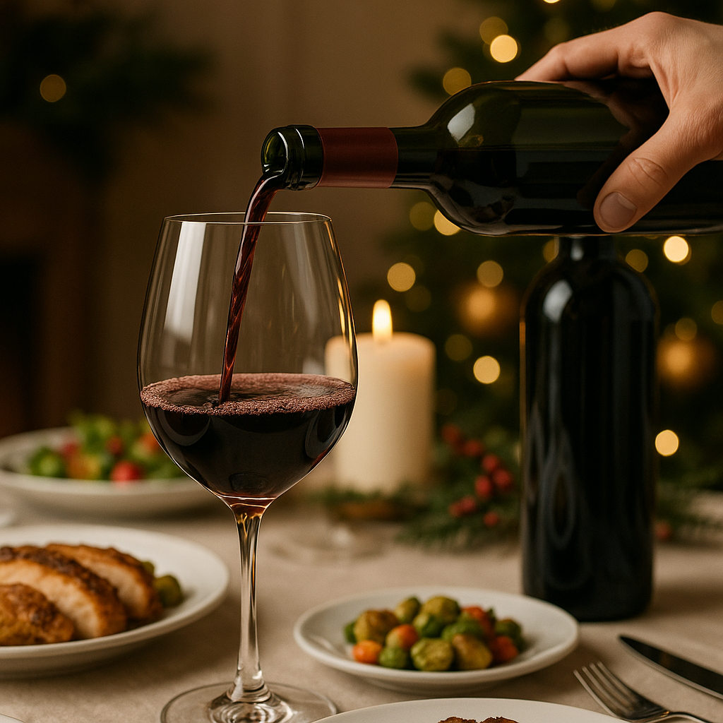 Comment Choisir le Vin Idéal pour Vos Repas de Fêtes - Image