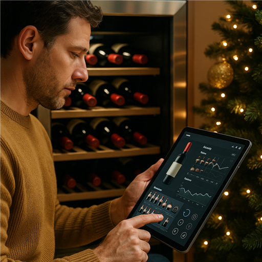 Les innovations technologiques pour gérer sa cave à vin pendant les fêtes - Image