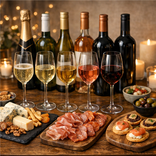 Sélection de vins pour une dégustation innovante