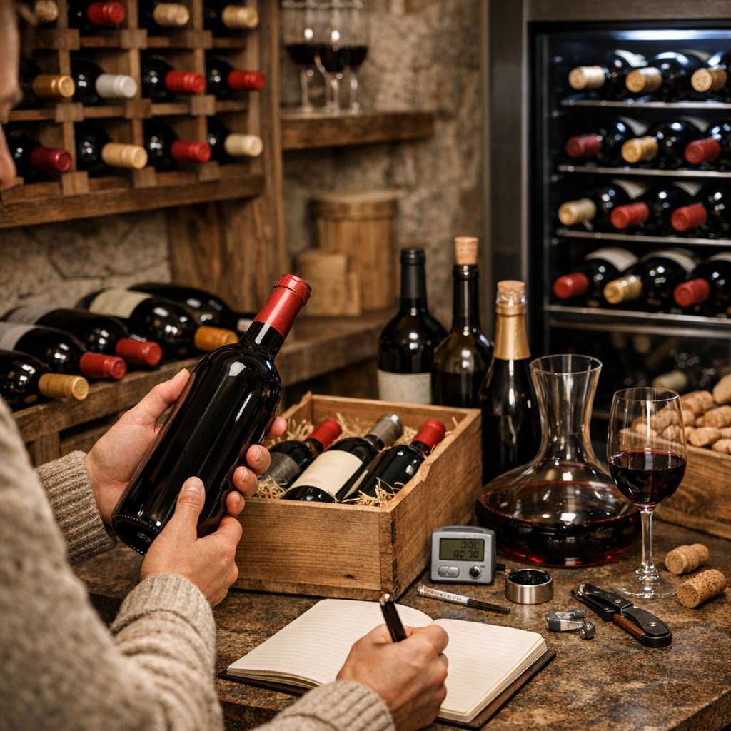 Les bonnes résolutions pour optimiser votre cave à vin en début d'année - Image