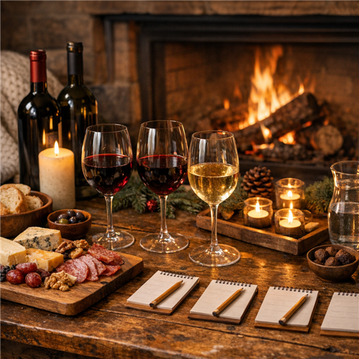 Kuinka Järjestää Lämminhenkinen Viininmaistelu Talvella - Image