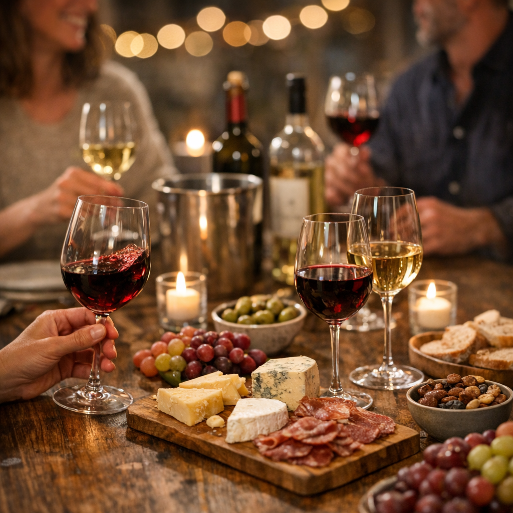 Image de l'article : Væk Dine Sanser: Arranger en Vinsmagning for et Inspirerende Nytår - Viniou