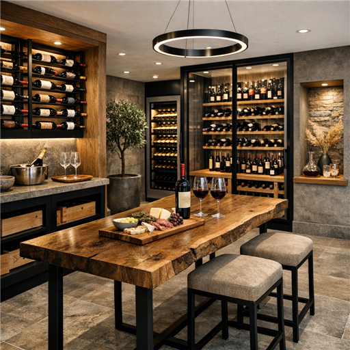 Tendances design 2023 pour les caves à vin