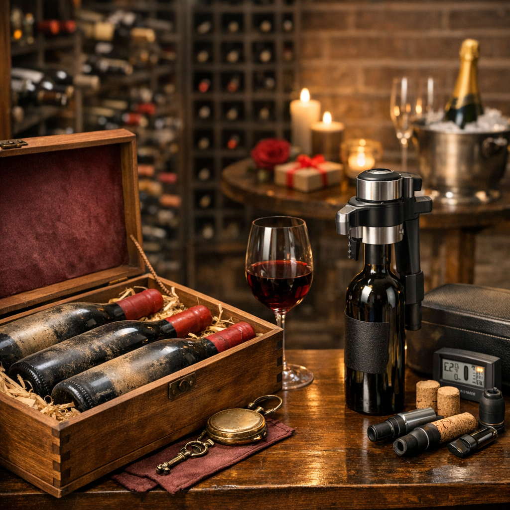 Image de l'article : Como Preservar os Seus Vinhos de Coleção para um Futuro Dia de São Valentim - Viniou