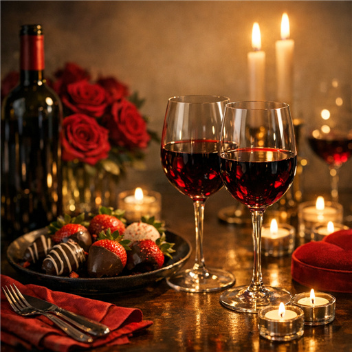 Exquisite Wines for a Romantic Evening