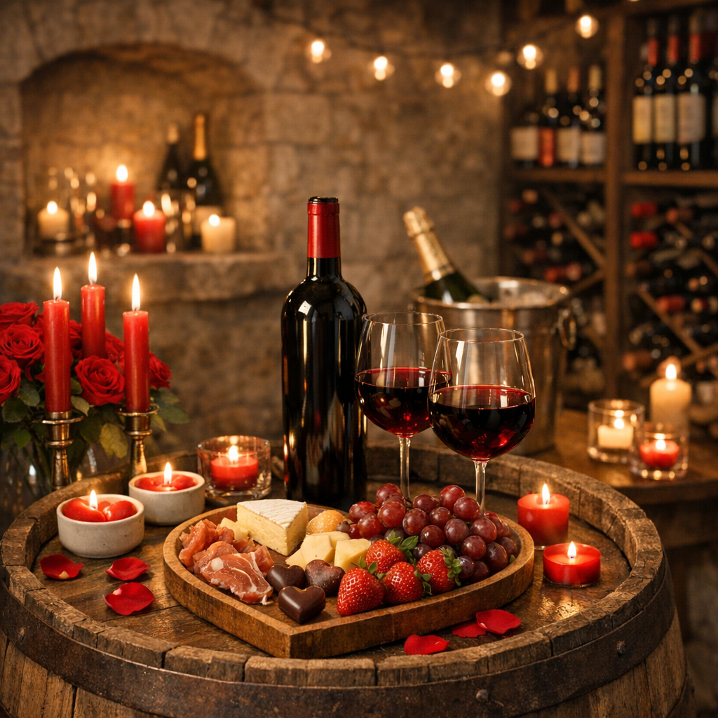 Image de l'article : Skab en romantisk vinkælder: Gør dine vine klar til Valentinsdag - Viniou