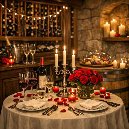 Cum să Pregătești Crama de Vin pentru o Cină Romantica de Ziua Îndrăgostiților - Image