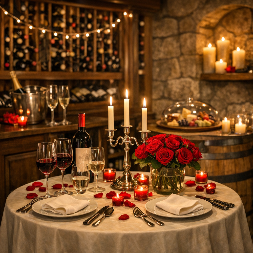 Image de l'article : Cómo Preparar Tu Bodega para una Cena Romántica de San Valentín - Viniou