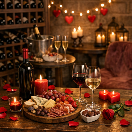 Die perfekte Atmosphäre schaffen: Tipps zur Gestaltung Ihres Weinbereichs zum Valentinstag - Image