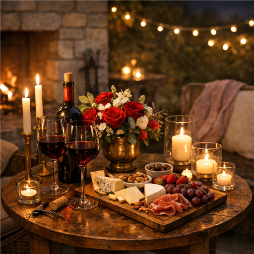 Designing Your Romantic Tasting Space