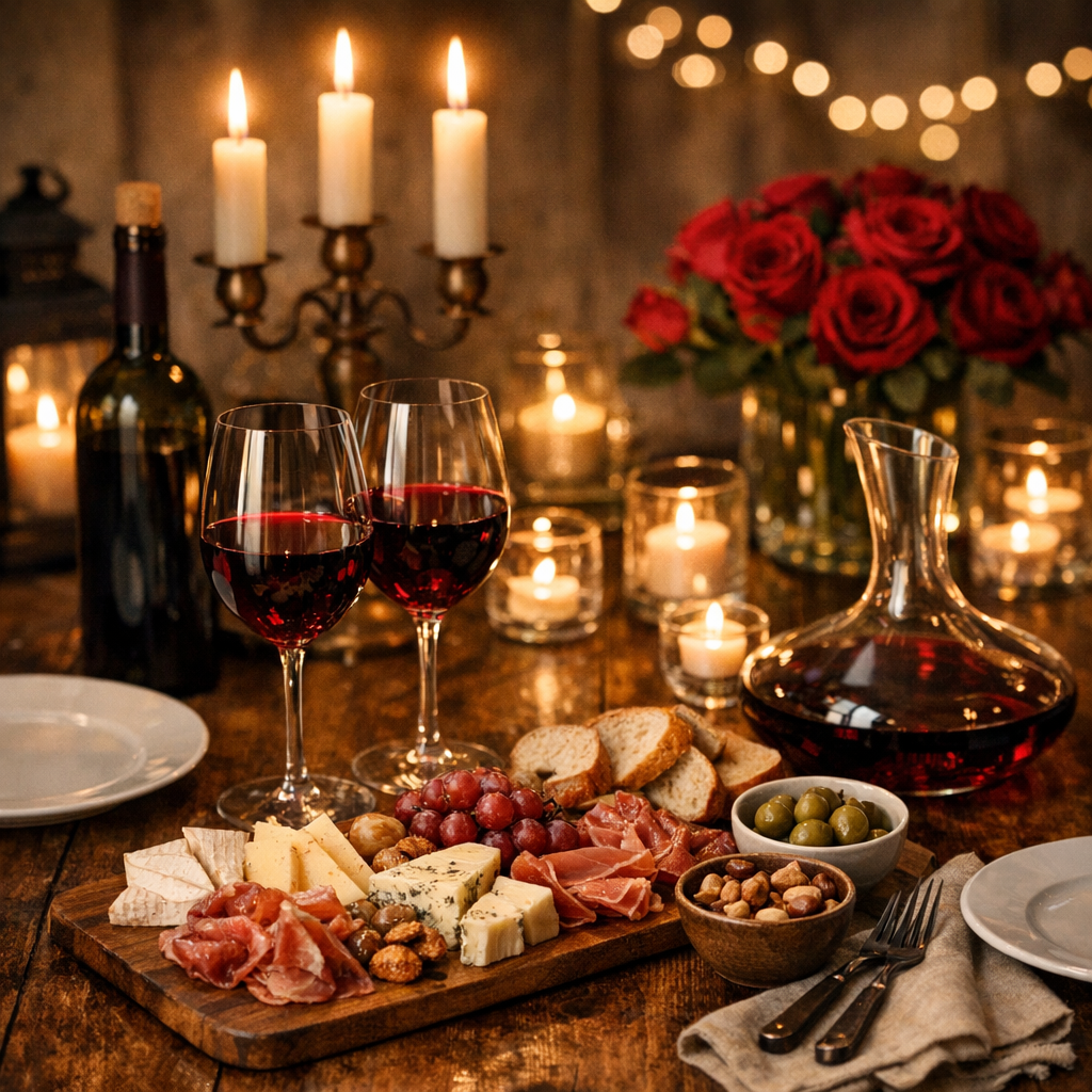 Image de l'article : Créer l'ambiance parfaite pour une dégustation romantique : conseils et astuces d'aménagement - Viniou