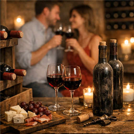 L'art de garder des vins pour des moments romantiques futurs - Image