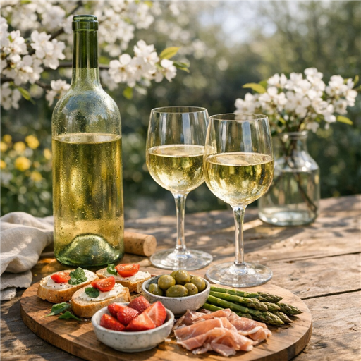Den Perfekten Wein für die Ersten Frühlingstage Auswählen - Image