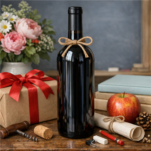 Offrez du Vin en Cadeau : Conseils pour Choisir la Bouteille Idéale pour les Remerciements de Fin d'Année Scolaire - Image