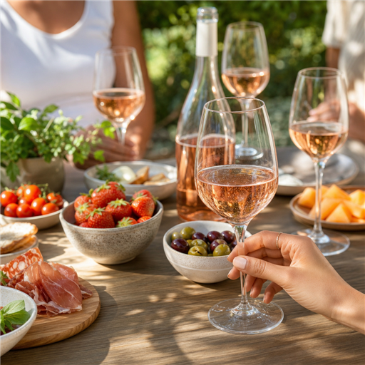 Comment organiser une dégustation de rosés conviviale et rafraîchissante pendant l’été - Image